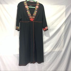 Woman’s EShakti custom dress 1X  black